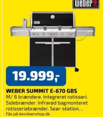 Davidsen Weber gasgrill tilbud