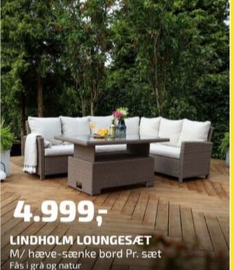 Ukendt loungesæt