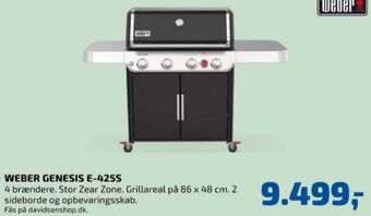Davidsen Weber gasgrill tilbud