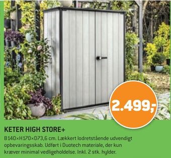 Keter high store+