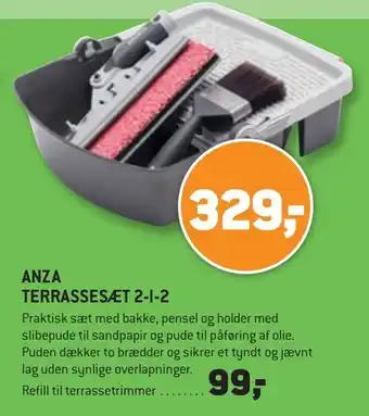 XL-BYG Anza terrassesæt 2-i-2 tilbud