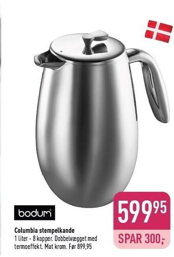 Imerco Columbia stempelkande tilbud