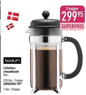Imerco Caffettiera stempelkande tilbud