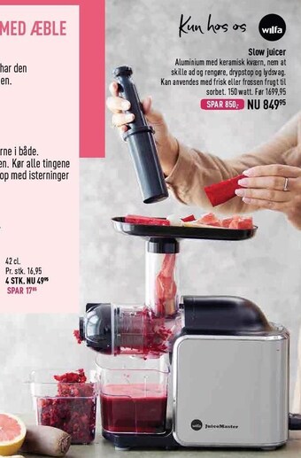 Imerco Slow juicer tilbud