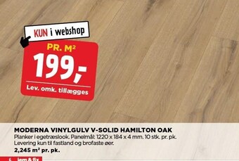 Moderna vinylgulv v-solid hamilton oak