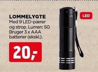 jem & fix Lommelygte tilbud