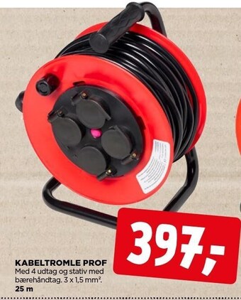 jem & fix Kabeltromle prof tilbud