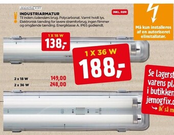 jem & fix Industriarmatur tilbud