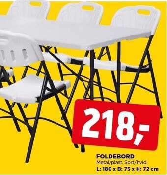 jem & fix Foldebord tilbud