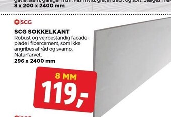 jem & fix Scg sokkelkant tilbud