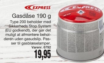 Harald Nyborg Gasdåse 190 g tilbud