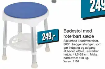 Harald Nyborg Badestol med Rotebart Sæde tilbud