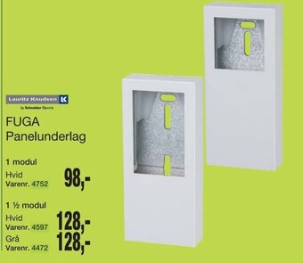 Harald Nyborg FUGA Panelunderlag tilbud