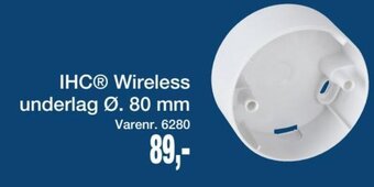 Harald Nyborg IHC Wireless Underlag Ø. 80 mm tilbud