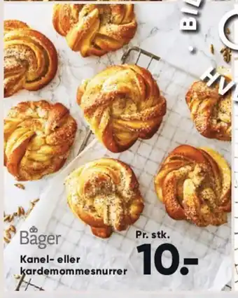 Bilka Bager Kanel-eller kardemommesnurrer tilbud