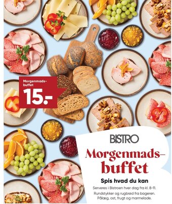 Bilka Morgenmads buffet tilbud