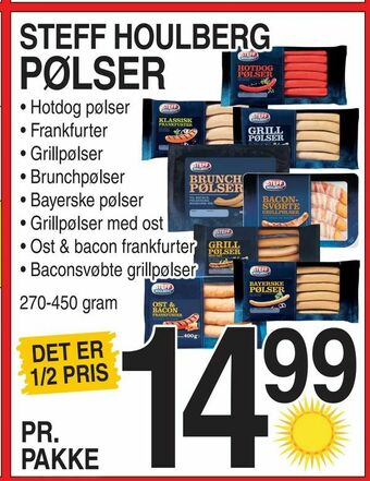 ABC Lavpris Steff houlberg pølser tilbud