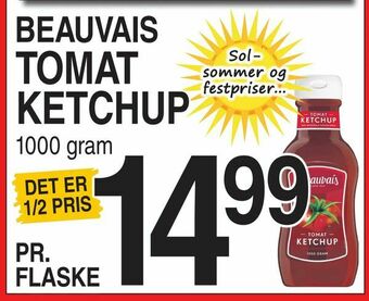 ABC Lavpris Beauvais tomat ketchup tilbud