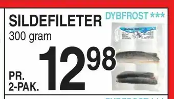 ABC Lavpris Sildefileter dybfrost tilbud