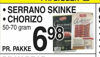 ABC Lavpris serrano skinke • chorizo tilbud