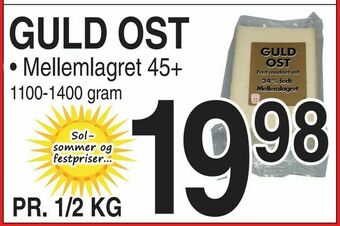 ABC Lavpris Guld ost tilbud