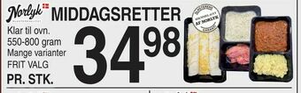 Middagsretter
