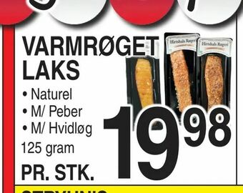 ABC Lavpris Varmrøget laks tilbud
