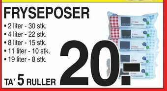 ABC Lavpris Fryseposer tilbud