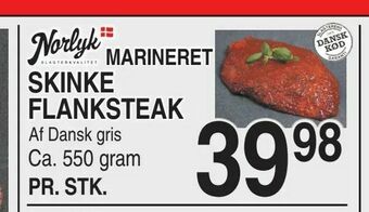ABC Lavpris Skinke flanksteak tilbud