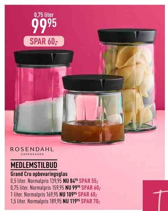 Imerco Grand cru opbevaringsglas tilbud