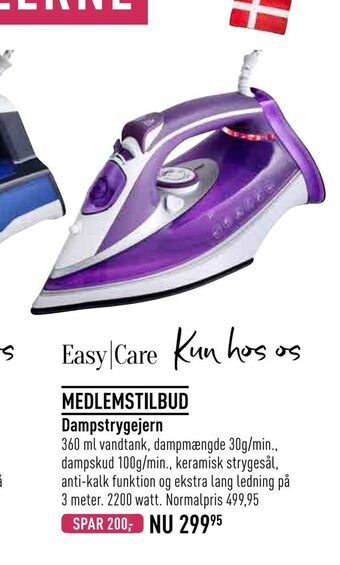 Imerco Dampstrygejern tilbud