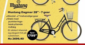 Kvickly Mustang Dagmar 28" - 7 gear tilbud