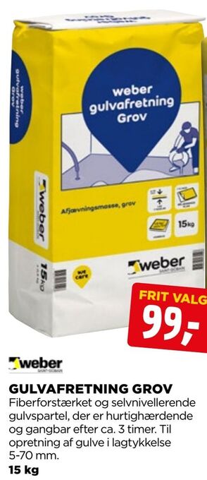 jem & fix Gulvafretning grov tilbud