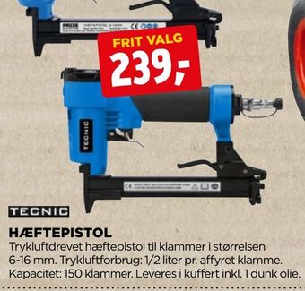 jem & fix Hæftepistol tilbud