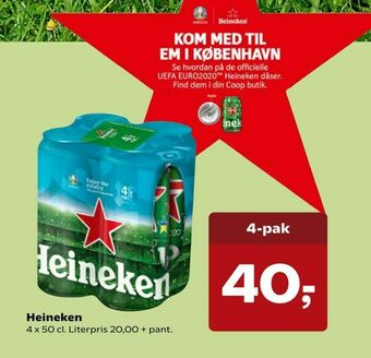 Kvickly Heineken tilbud