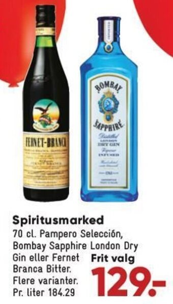 Bilka Spiritusmarked tilbud