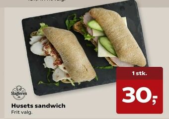 Kvickly Husets sandwich tilbud