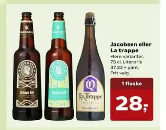 Jacobsen eller La trappe