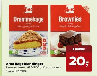 Amo kageblandinger