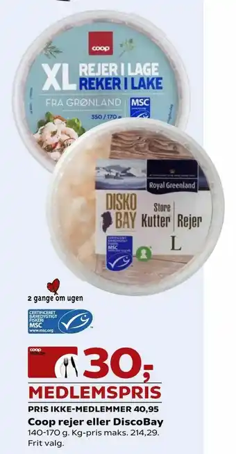 Kvickly Coop rejer eller DiscoBay tilbud