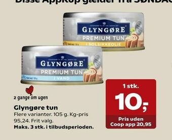 Kvickly Glyngøre tun tilbud