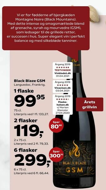 Kvickly Black Blaze GSM tilbud