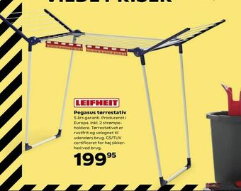 Kvickly Pegasus tørrestativ tilbud