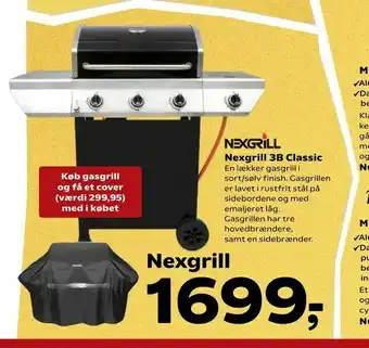 Kvickly Nexgrill 3B Classic tilbud