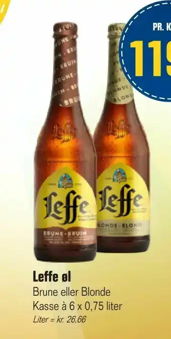 Otto Duborg Leffe øl tilbud