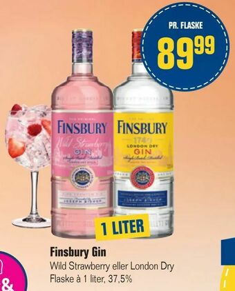 Otto Duborg Finsbury Gin tilbud