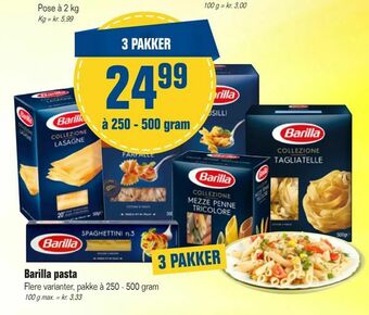 Otto Duborg Barilla pasta tilbud