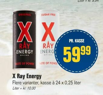 Otto Duborg X Ray Energy tilbud