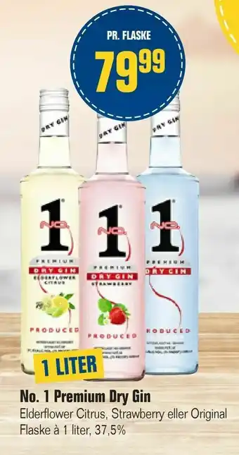 Otto Duborg No. 1 Premium Dry Gin tilbud