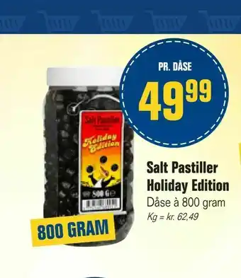 Otto Duborg Salt Pastiller Holiday Edition tilbud